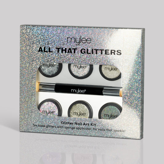 Mylee Set of 6 loose nail glitters